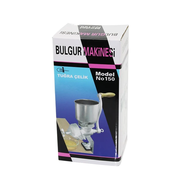 Tuğra Çeli̇k Buur Tahil Öğütme Maki̇nesi̇ Kollu Öğütücü Mengeneli̇ ürün görseli 1