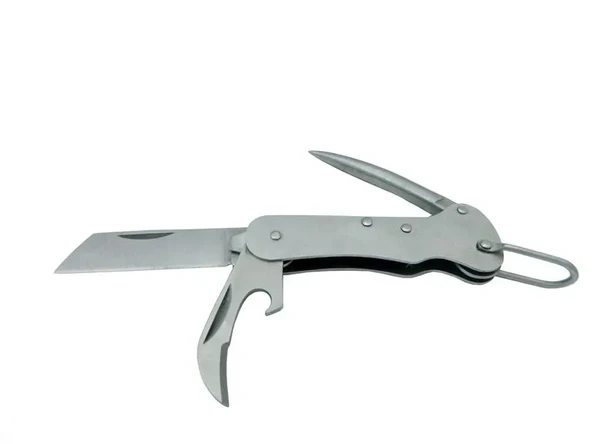 Pk 153 Gümüş Gemici Çakı 9,5 Cm - Metal Sap, Manuel ürün görseli 1