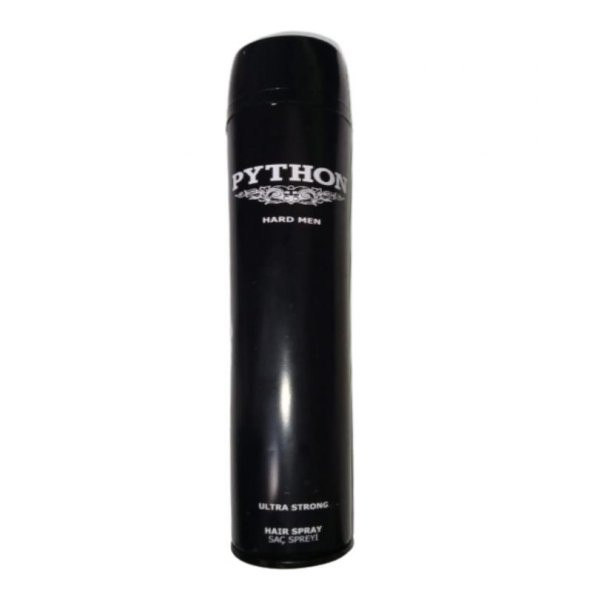 Python Hard Men Ultra Strong Saç Spreyi 400 Ml ürün görseli 1