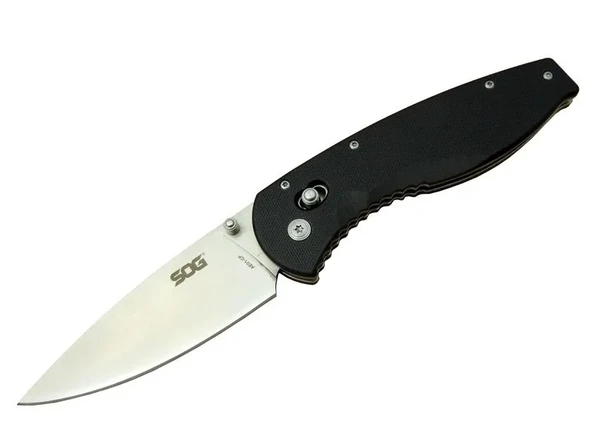 Sog Ae01-Cp Kamp Çakı 23 Cm - Siyah Fiber Sap, Kılıflı ürün görseli 1
