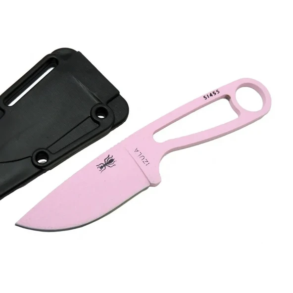 İzula Esee 51455Pnk Pembe Kamp Bıçağı 16 Cm - Komple Metal, Plastik Kılıflı ürün görseli 1