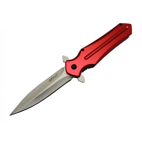 Mtech 4223 Kırmızı Kamp Çakı 21Cm- Yarı Otomatik, Kemerlikli ürün görseli 1