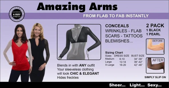 Amazing Arms Dekolte Kapatıcı ürün görseli 1