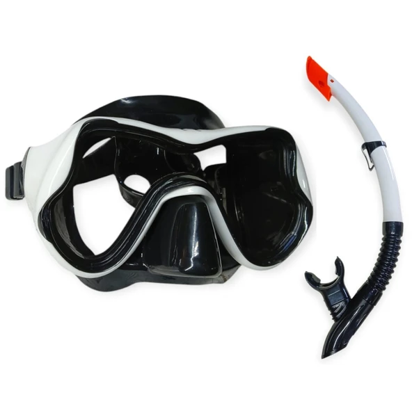 Dalış Maskesi Snorkel Yetişkin - 51714-Beyaz - 1 Adet ürün görseli 1