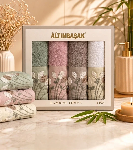 Bambu 4´Lü 50X90 El Hlusu Lana ürün görseli 1