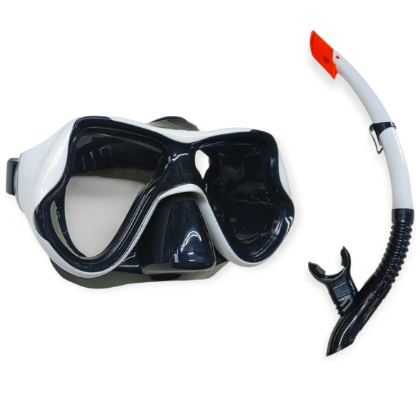 Dalış Maskesi Snorkel Yetişkin - 51715-Beyaz - 1 Adet ürün görseli 1