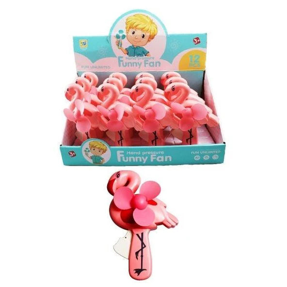 8695A - Flamingo Basmali Fan 96 - 1 Adet ürün görseli 1