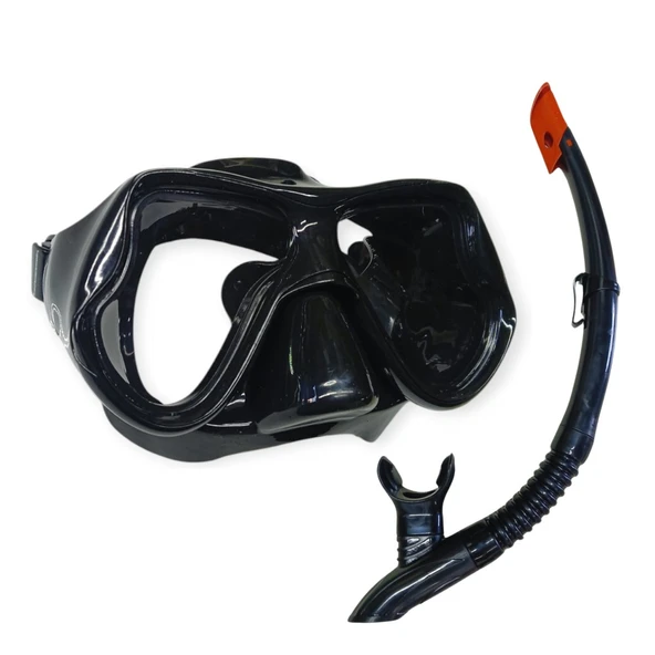 Dalış Maskesi Snorkel Yetişkin - 51715-Si̇yah - 1 Adet ürün görseli 1