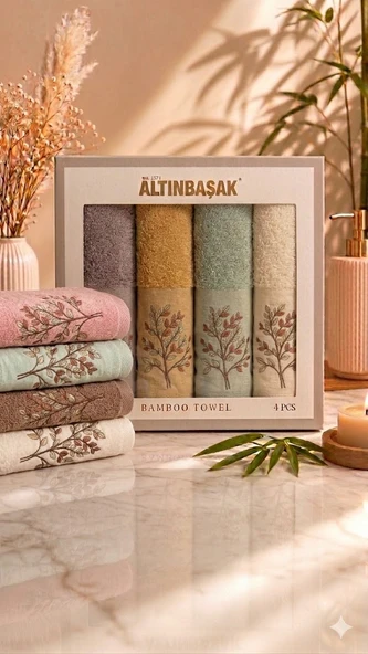 Bambu 4´Lü 50X90 El Hlusu Aster ürün görseli 1