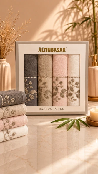Bambu 4´Lü 50X90 El Hlusu Noble ürün görseli 1