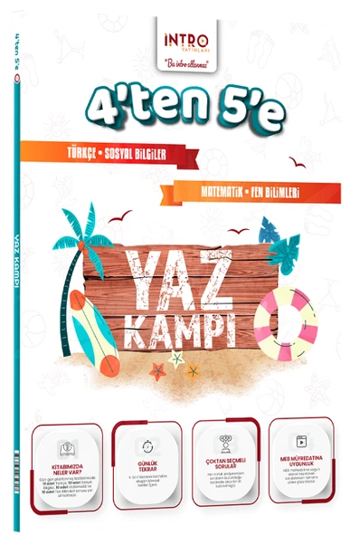 İntro 4 ten 5 e Tüm Dersler Yaz Kampı İntro Yayınları ürün görseli 1