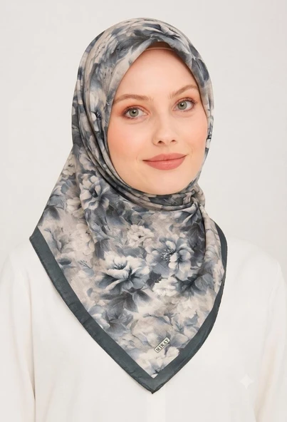 Miray Nevada Büyük Boy Organik Pamuk Eşarp - 120 x 120 - 06579 ürün görseli 1
