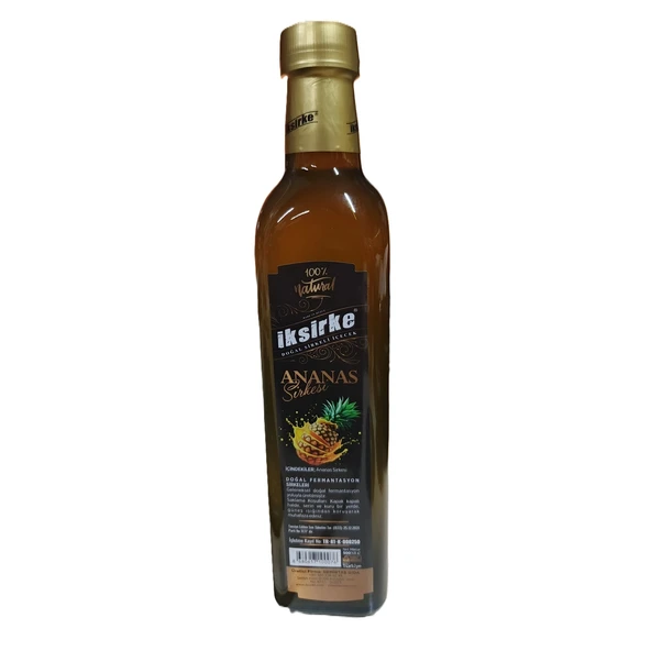 Iksirke Katkısız Ananas Sirkesi 500 ML 1Adet ürün görseli 1