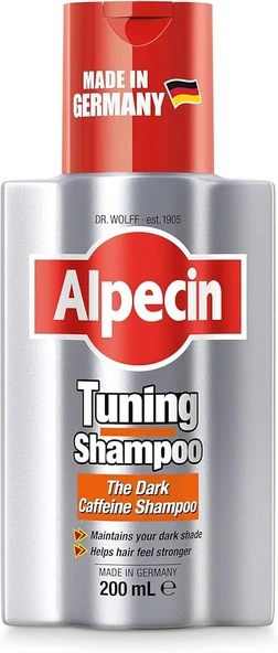Alpecin Beyazlik Gölgeleyici Güçlendirici Cafein Şampuan Tuning 200Ml ürün görseli 1