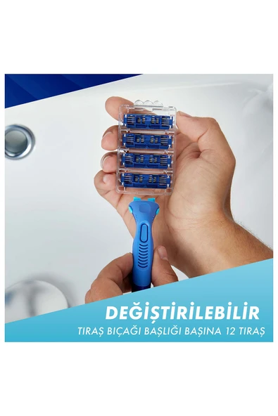 Gillette Sensor3+ Comfort 8'li Yedek Bıçak Başlığı - Resim 7