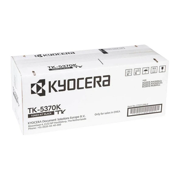 Kyocera TK-5370K Black Siyah Orjinal Fotokopi Toneri Ecosys MA3500cix - MA3500cifx 7.000 Sayfa ürün görseli 1