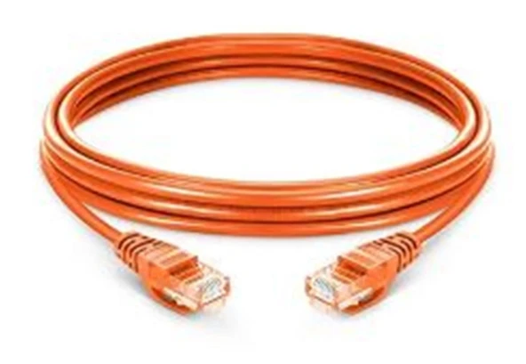 Teldata TLD-030T Cat6 0.30MT Turuncu Utp Patch Kablo ürün görseli 1