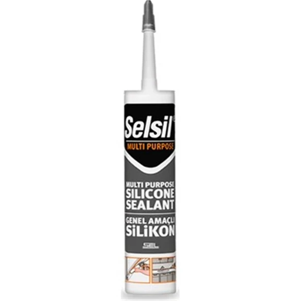 Selsil Silikon 280Gr Şeffaf ürün görseli 1