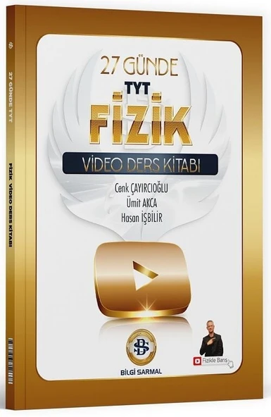 Bilgi Sarmal YKS TYT 27 Günde Fizik Video Ders Kitabı Bilgi Sarmal Yayınları ürün görseli 1