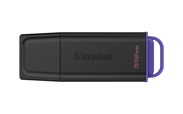 Kingston DTXG2-512GB 512GB Portable USB 3.2 Gen 1 DataTraveler Exodia Black-Purple Flash Bellek ürün görseli 1