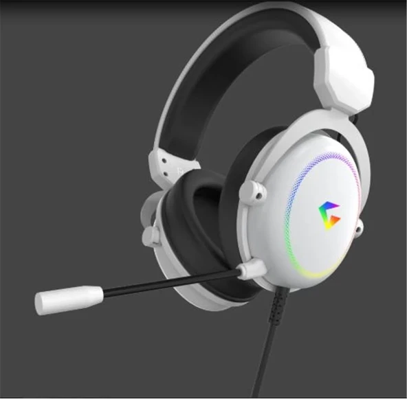 Gameagle Auralıs 7.1 Oyuncu Kulaklığı Beyaz ürün görseli 1