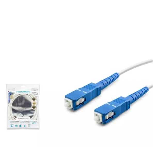 HADRON HDX5568 FIBER OPTICAL KABLO 10M BEYAZ ürün görseli 1