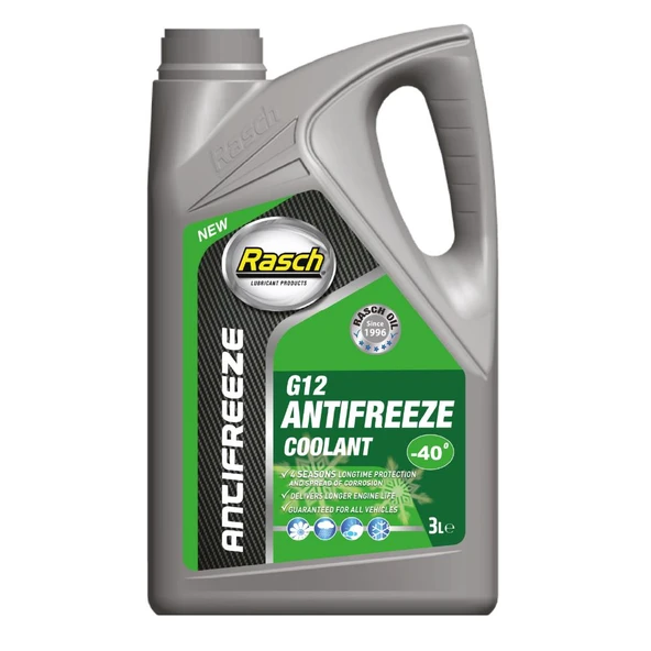 Rasch G12 Organik Radyatör Antifriz Yeşil -40° - 3 Lt. ürün görseli 1