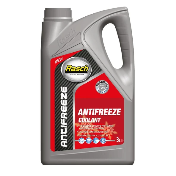 Rasch G12 Organik Radyatör Antifriz Kırmızı -40° - 3 Lt. ürün görseli 1