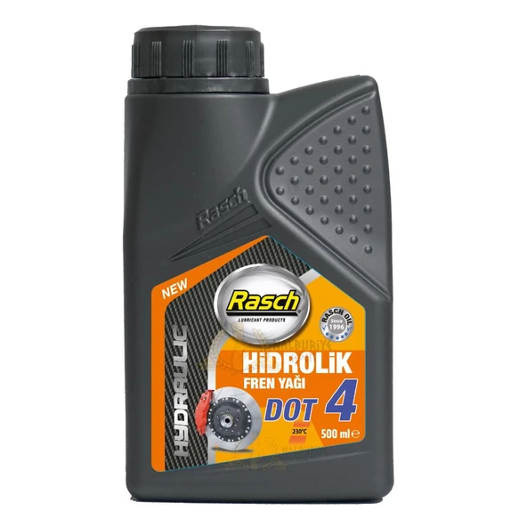 Rasch Hidrolik Fren Yağı DOT4 230°C - 500 ml. - 1 Adet ürün görseli 1