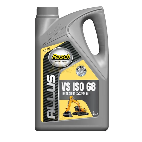 Rasch Allus VS ISO Genel Amaçlı Hidrolik Sistem Yağı No 68 - 3 Lt. ürün görseli 1
