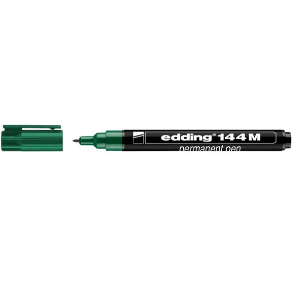 Edding Asetat Kalemi Permanent Yeşil E-144M (10 Lu Paket) ürün görseli 1