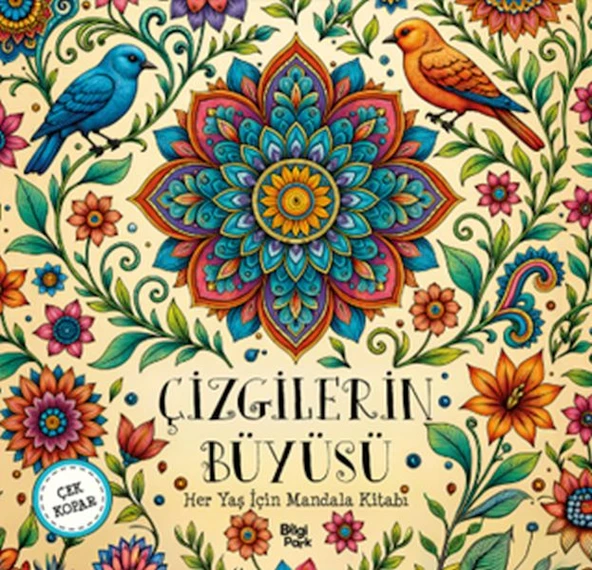 Çizgilerin Büyüsü – Her Yaş İçin Mandala - Çek Kopar ürün görseli 1
