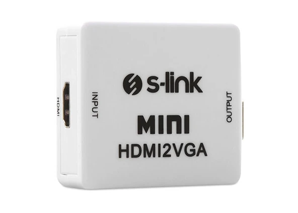 S-link SL-HVC10 HDMI to VGA + Audio Çevirici ürün görseli 1