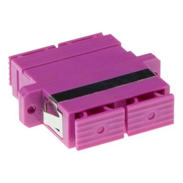 TELDATA TLD-MADP55 FIBER OPTIK SC-OM4 MM DUBLEX ADAPTÖR(20Lİ) ürün görseli 1