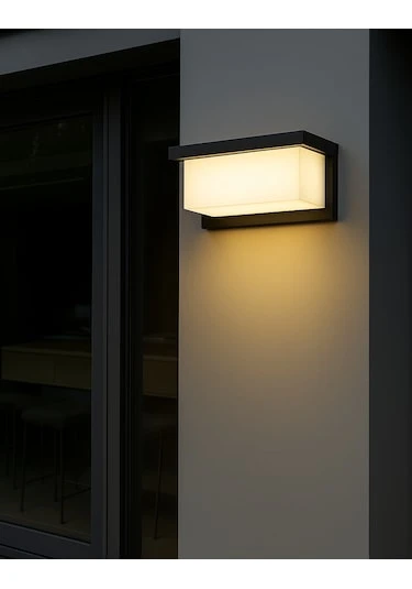 Cata CT-7084 30 Watt Gün Işığı Siyah Dış Mekan Led Aplik Su Geçirmez 3200k Cunda ürün görseli 1