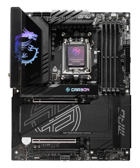 MSI MB MPG X870E CARBON WIFI ürün görseli 1
