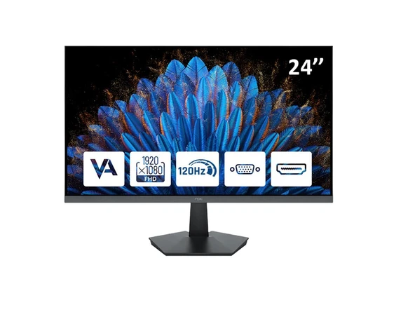 NPC 23.8" MF2408-A 120Hz 5ms IPS FHD Hdmi+Vga Gaming Monitör ürün görseli 1