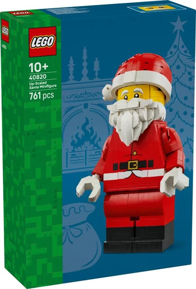 LEGO Iconic 40820 Up-Scaled Santa Minifigure ürün görseli 1