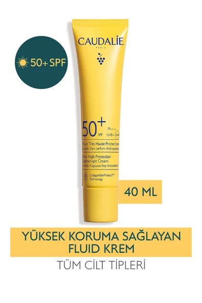 CAUDALIE SPF 50 FLUİDE 40 ML ürün görseli 1