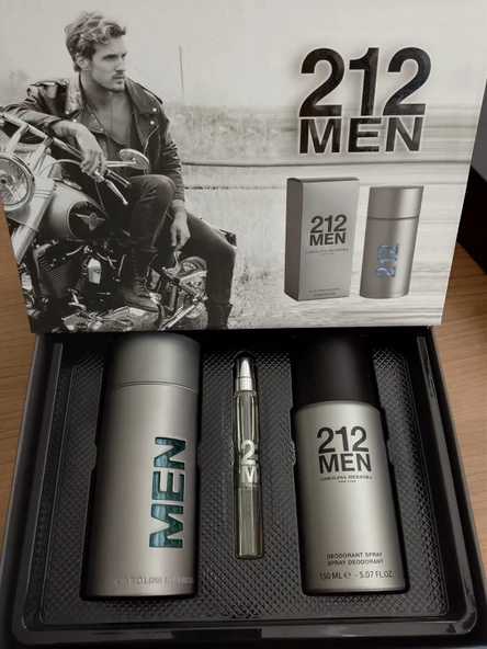 Carolina Herrera ikonik 212 Men ürün görseli 1