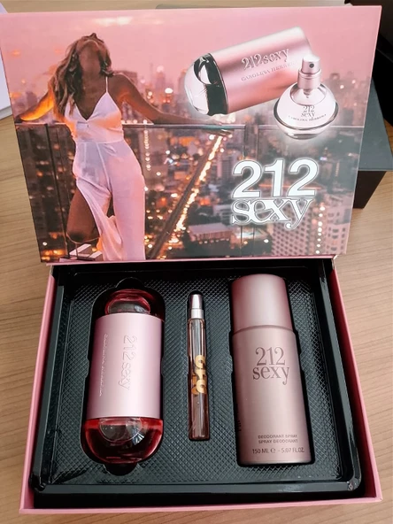 Carolina Herrera 212 Sexy Kadın Parfüm ürün görseli 1