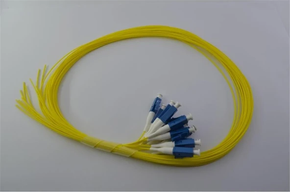 TELDATA TLD-PIGSMLC SINGLE MODE PIGTAIL LC-UPC 1 METRE(12Lİ) ürün görseli 1