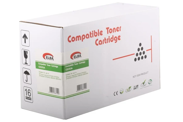 ELBA HP CE253A CP3525-CM3530 KIRMIZI TONER ürün görseli 1