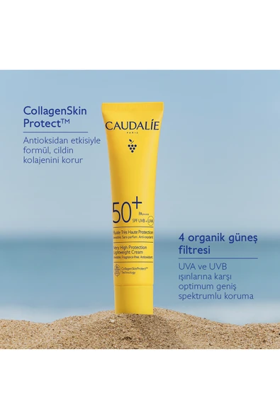 CAUDALIE SPF 50 FLUİDE 40 ML - Resim 2