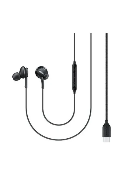 Samsung Type-C Stereo Kablolu Kulaklık Siyah ürün görseli 1