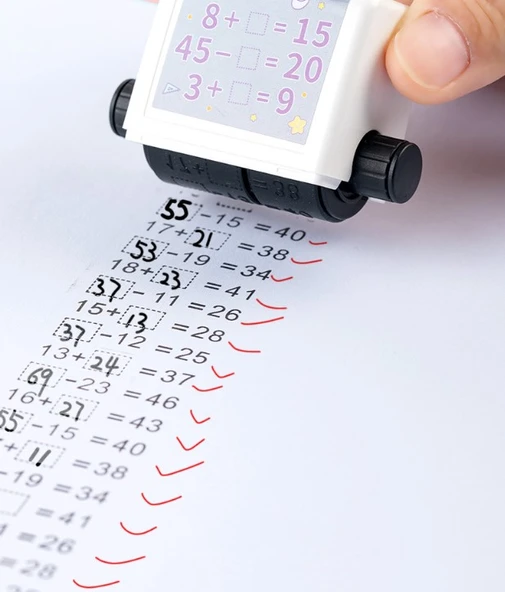 Matematik İşlem Rulosu Boşluk Doldurmalı Set - Hızlı Öğrenme ürün görseli 1