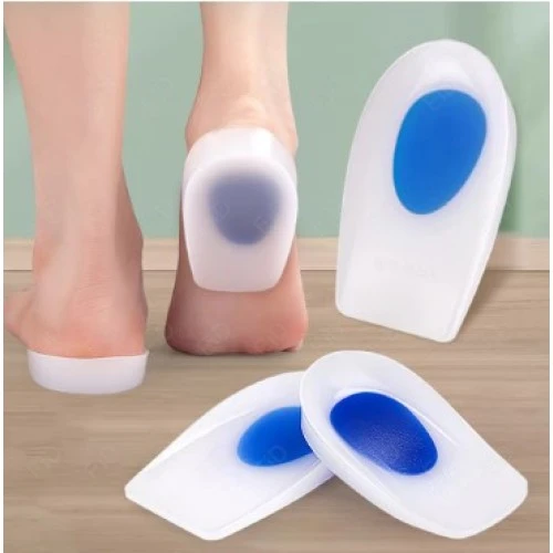 ETT Erkek Darbe Emici Topuk Silikonu - Konfor Pedi Mavi Destekli ürün görseli 1