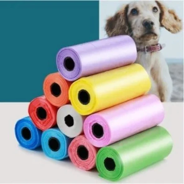 ETT 4'lü Köpek Dışkı Toplama Poşeti - Hijyenik ve Çevre Dostu Atık Poşeti ürün görseli 1