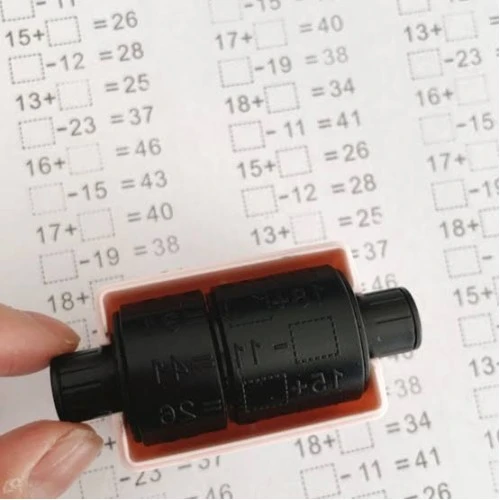 Matematik Alıştırma Test Kaşesi - Toplama Çıkarma Eğitici Oyuncak ürün görseli 1