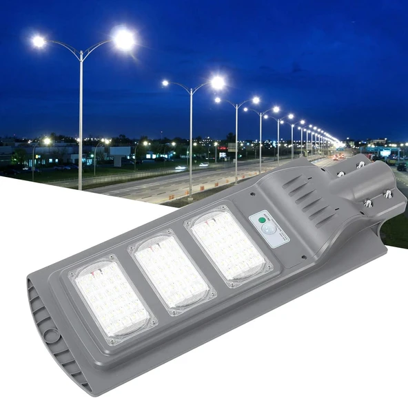 ETT 120W Güneş Enerjili Sokak Lambası Dış Mekan Solar Aydınlatma ürün görseli 1